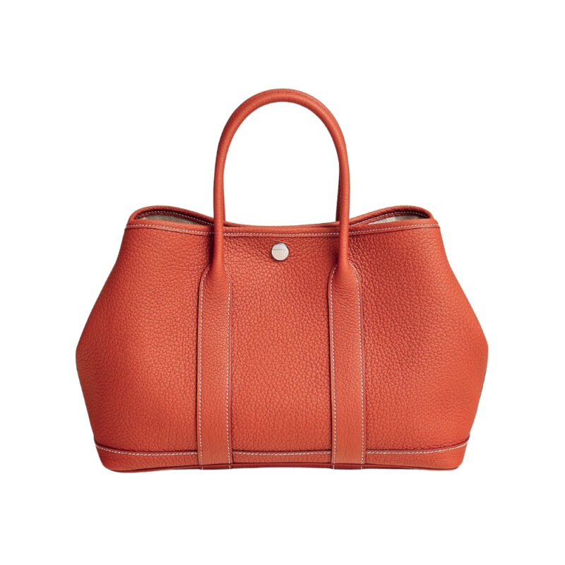 HERMES GARDEN PARTY 30 ORANGE 30CM