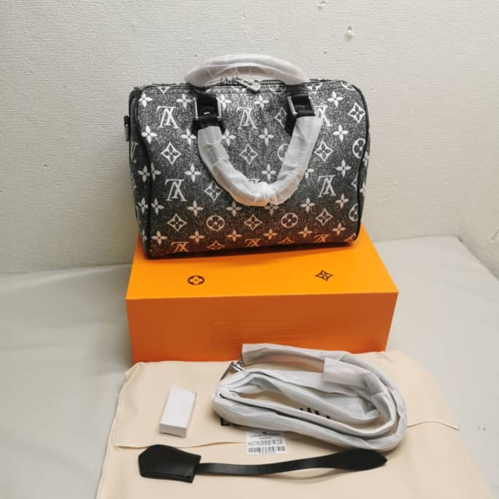 LOUIS VUITTON SPEEDY BANDOULIÈRE 25 GREY 25CM M21464 - Image 2