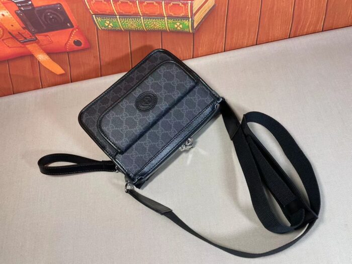 Alternative view of GUCCI GG SHOULDER BAG BLACK 658572 92TCN 1000