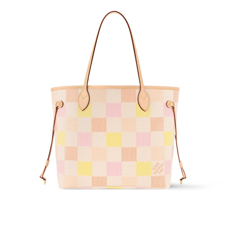 LOUIS VUITTON NEVERFULL MM DAMIER CANVAS PEACH 31CM N40668