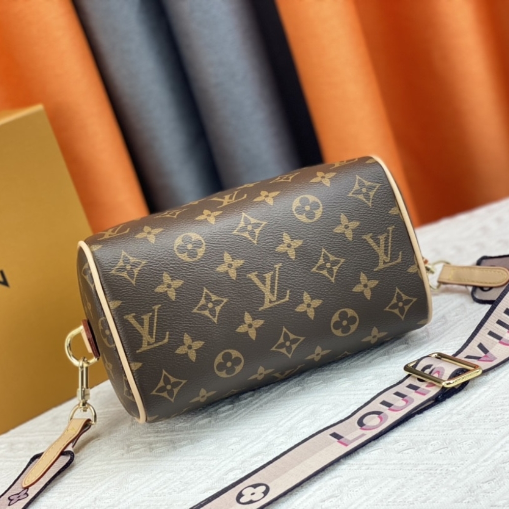 LOUIS VUITTON SPEEDY BANDOULIÈRE 20 BAG BLACK 20CM M46234 - Image 6