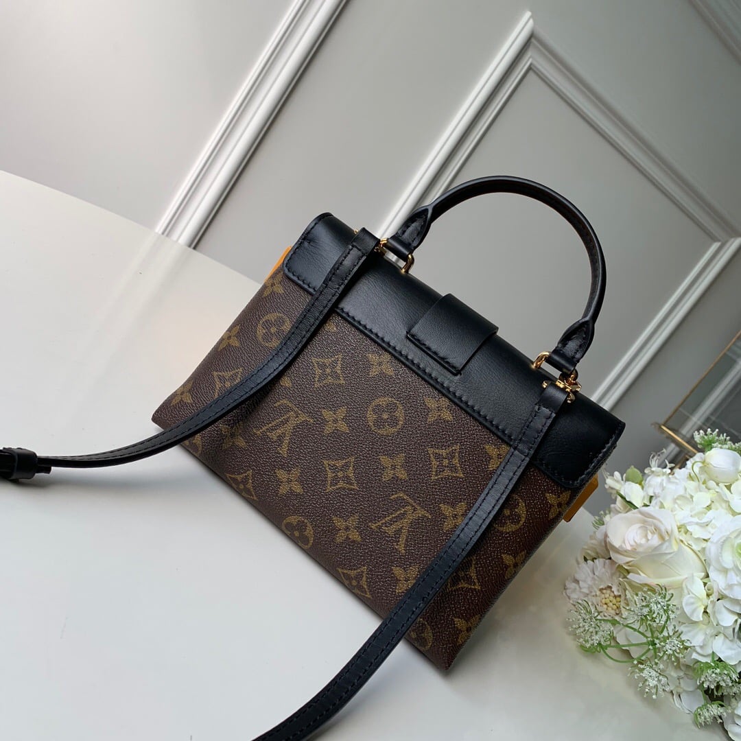 LOUIS VUITTON LOCKY BB BLACK M44141 - Image 3