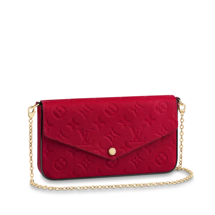 LOUIS VUITTON FLICIE POCHETTE RED M63700