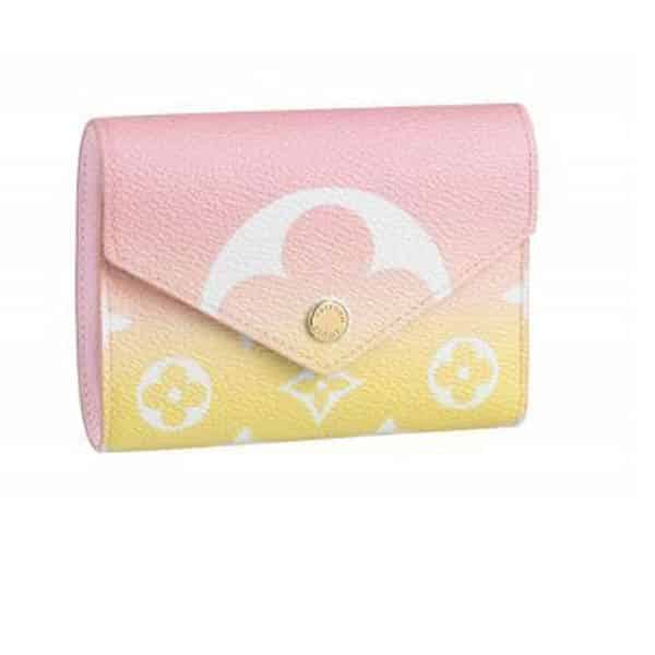 Louis Vuitton Monogram Victorine Wallet Pink M80387