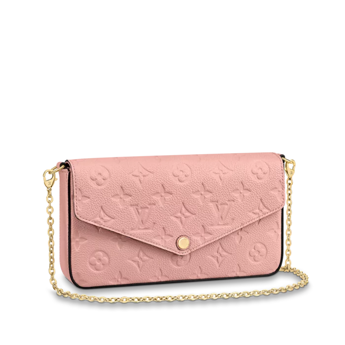 LOUIS VUITTON FÉLICIE POCHETTE ROSE PINK M67856