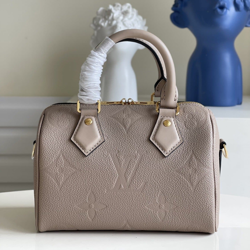 LOUIS VUITTON SPEEDY BANDOULIÈRE 20 TOURTERELLE GRAY 20CM M59273 - Image 2