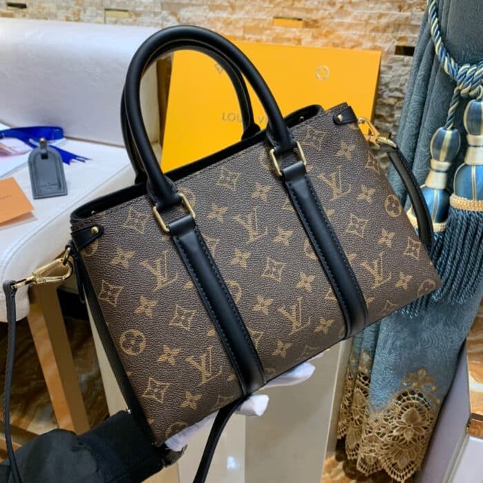 Alternative view of LOUIS VUITTON SOUFFLOT BB MONOGRAM CANVAS BLACK 29CM M44898