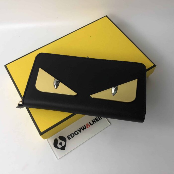 Alternative view of FENDI WALLET ZIP AROUND BLACK 7M0210SQPF0KUR