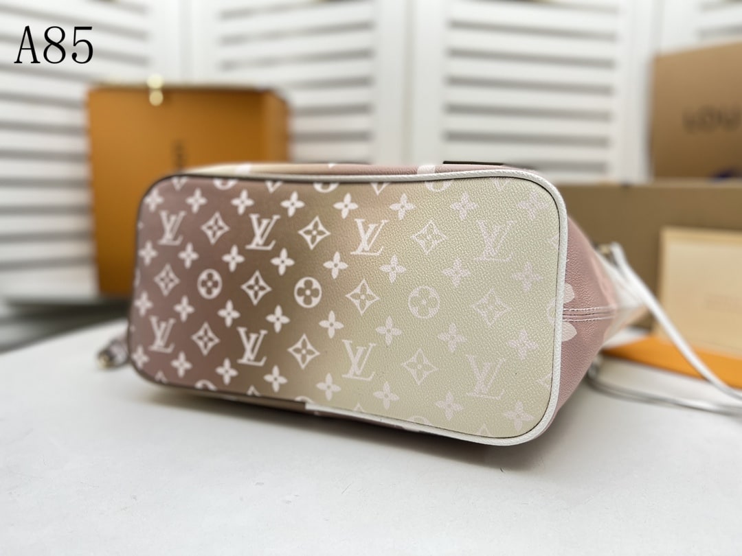LOUIS VUITTON NEVERFULL MM SUNSET KAKI 31CM M59859 - Image 5
