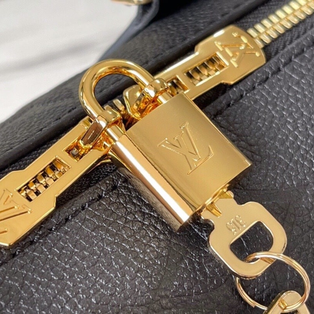 LOUIS VUITTON SPEEDY BANDOULIÈRE 20 BLACK 20CM M58953 - Image 4