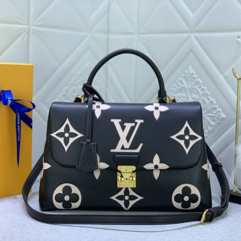Alternative view of LOUIS VUITTON MADELEINE BB BLACK AND BEIGE 24CM M45978