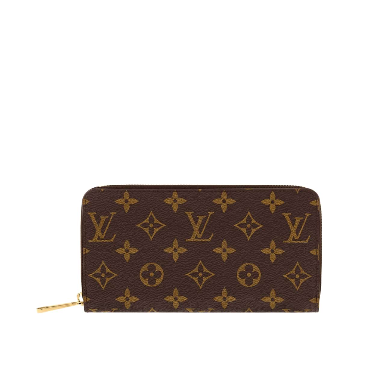 LOUIS VUITTON MONOGRAM ZIPPY LONG WALLET BROWN M42616