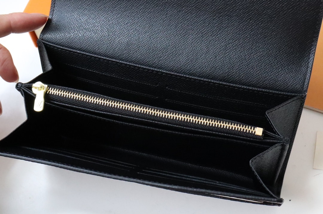 LOUIS VUITTON SARAH WALLET MONOGRAM CANVAS BROWN 19CM M80726 - Image 10