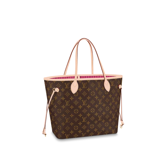 LOUIS VUITTON NEVERFULL MM PIVOINE PINK 31CM M41178