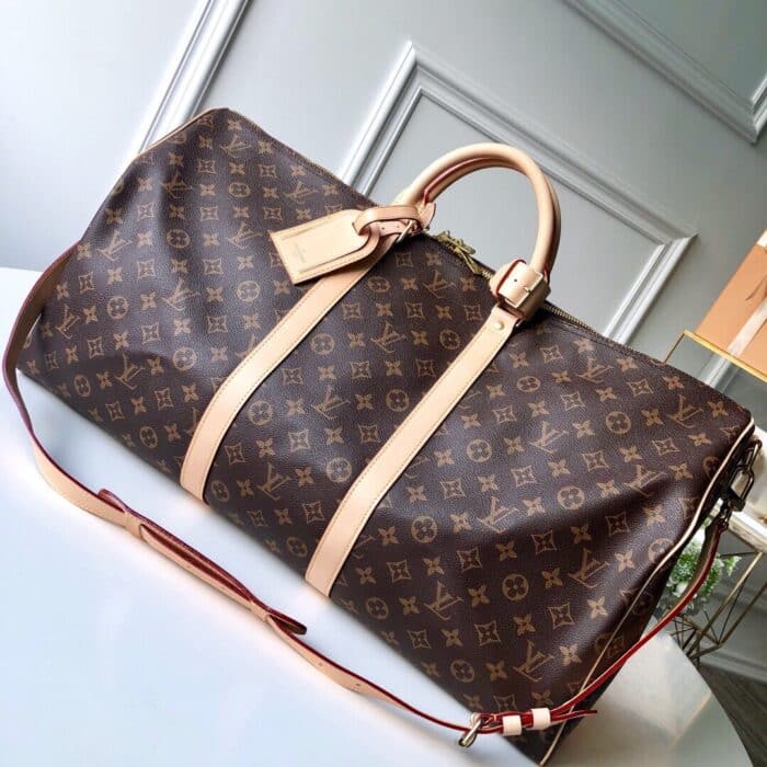 Alternative view of LOUIS VUITTON KEEPALL BANDOULIÈRE 55 MONOGRAM CANVAS 55CM M41414