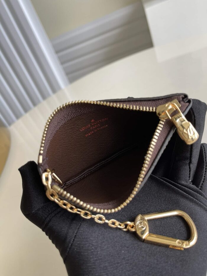Alternative view of LOUIS VUITTON DAMIER EBENE KEY POUCH N62658