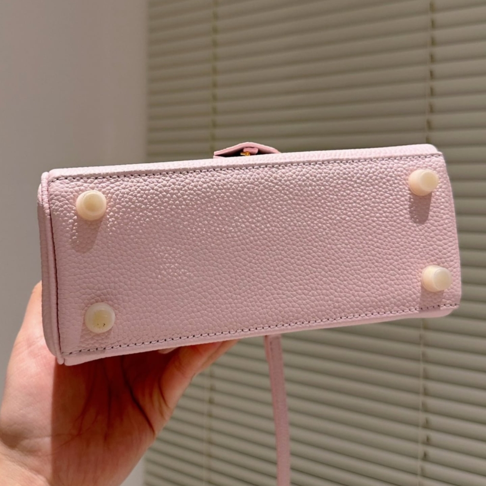 Hermès Birkin 20 Togo Leather Light Pink 20Cm - Image 5