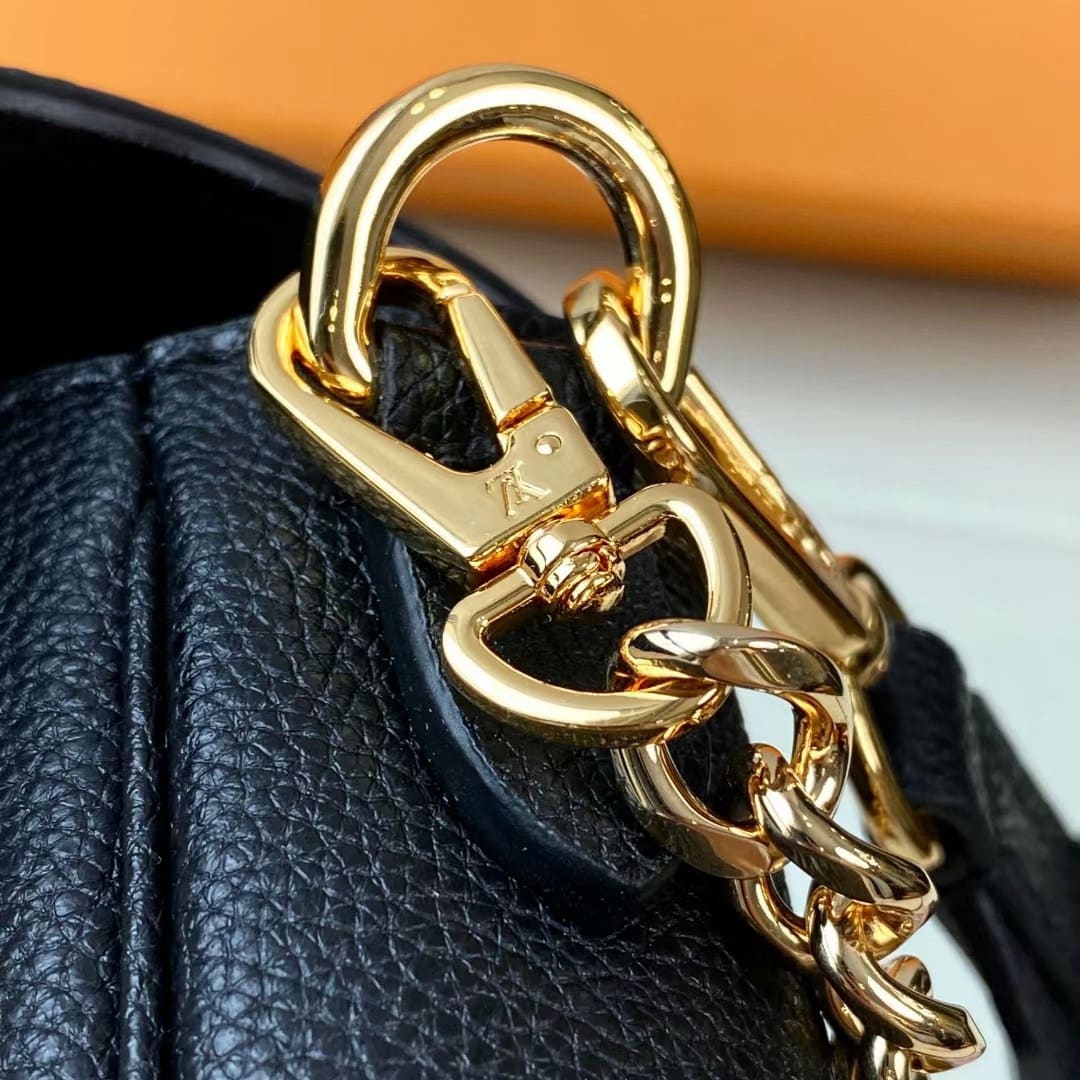 LOUIS VUITTON LOCKME TENDER 19CM BLACK M58557 - Image 5