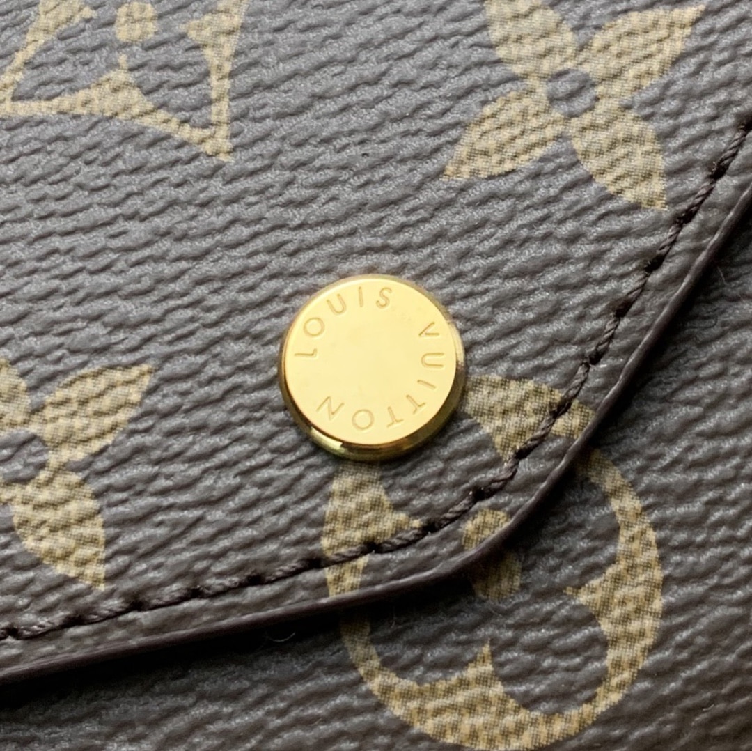 LOUIS VUITTON FÉLICIE POCHETTE FUCHSIA PINK 21cm M61276 - Image 2