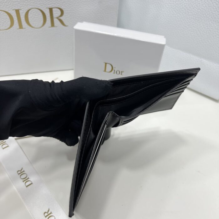 Alternative view of DIOR MINI WALLET BLACK 11CM