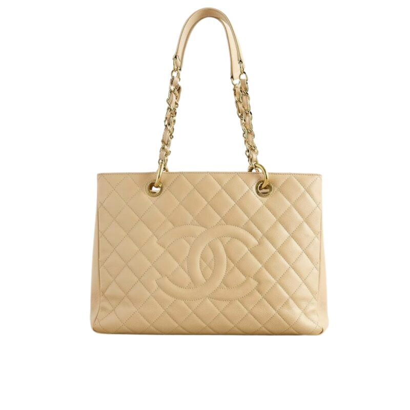 CHANEL BOLSA GRAND TOTE BEIGE 33CM