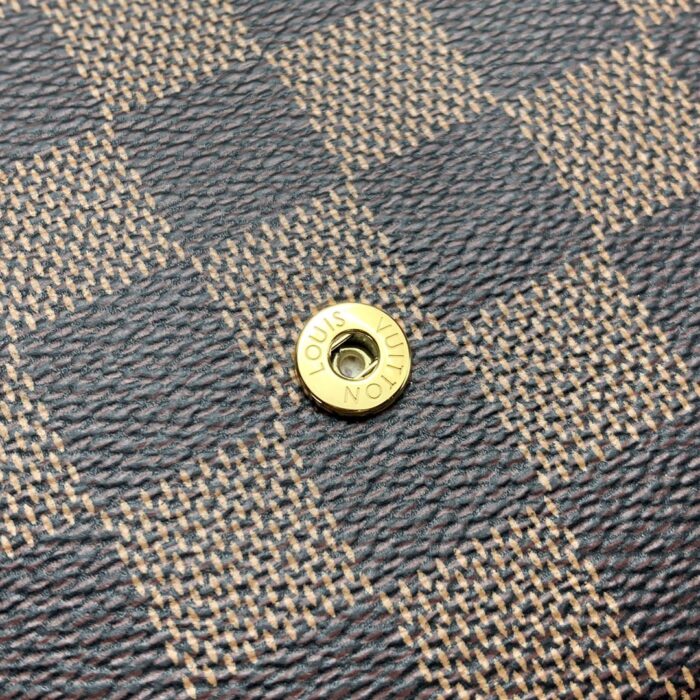 Alternative view of LOUIS VUITTON FÉLICIE POCHETTE DAMIER AZUR 21cm N63032