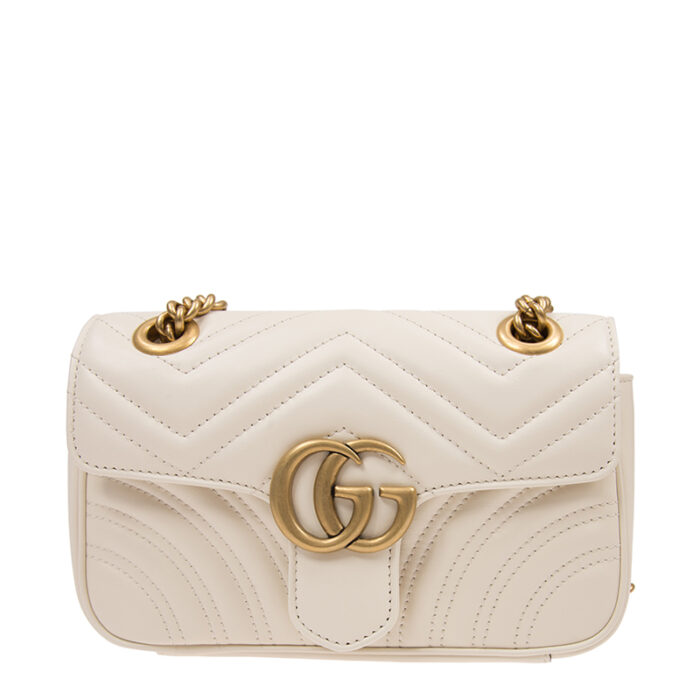 GUCCI Marmont matelassé mini bag 446744 DTDIT 9022