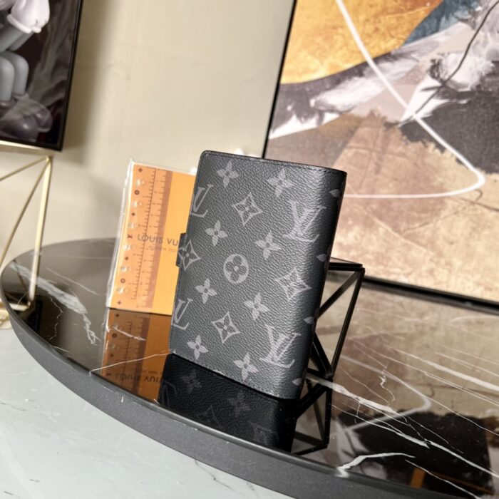 Louis Vuitton Flower Monogram 14cm Black