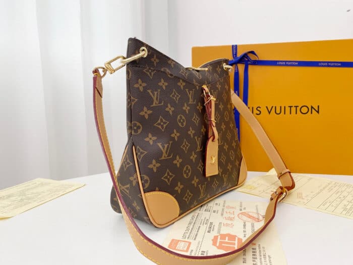 Alternative view of LOUIS VUITTON ODÉON MM MONOGRAM CANVAS NATURAL 31CM M45355