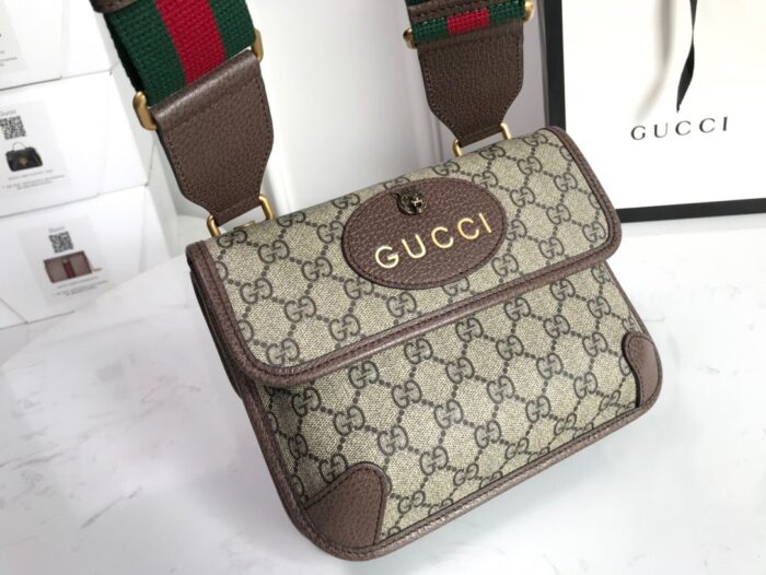 Alternative view of GUCCI NEO VINTAGE SMALL MESSENGER BAG 501050 9C2VT 8745
