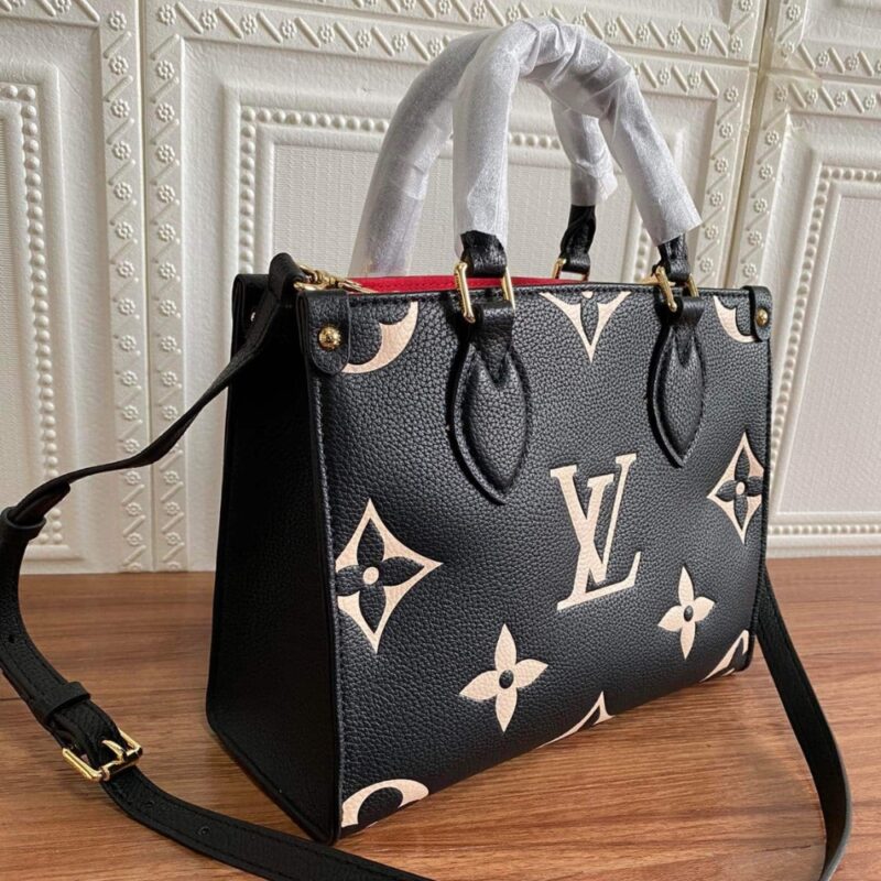 Alternative view of LOUIS VUITTON ONTHEGO PM BLACK AND BEIGE 25CM M45659