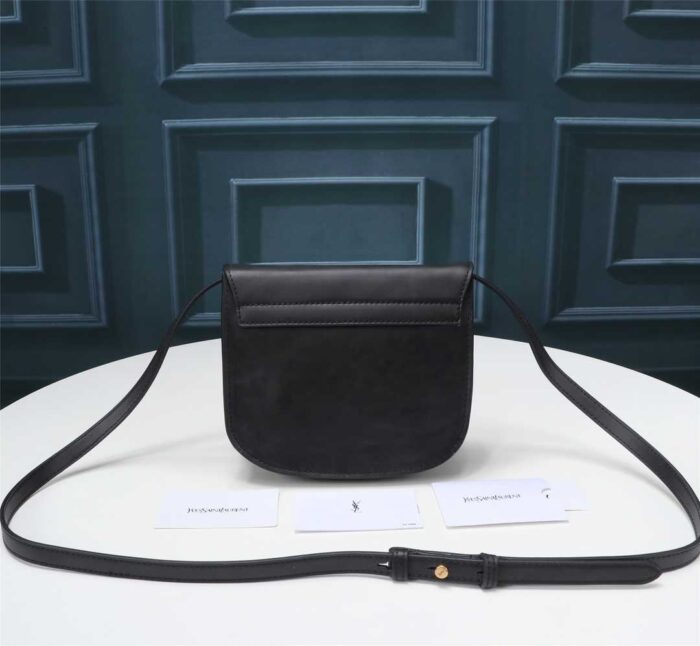 Alternative view of SAINT LAURENT KAIA SMALL SATCHEL IN SMOOTH VINTAGE LEATHER BLACK