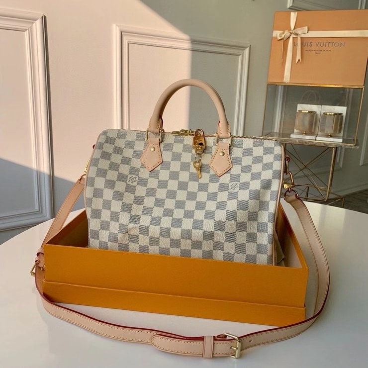 LOUIS VUITTON SPEEDY BANDOULIÈRE 30 DAMIER AZUR 30CM N41373 - Image 2