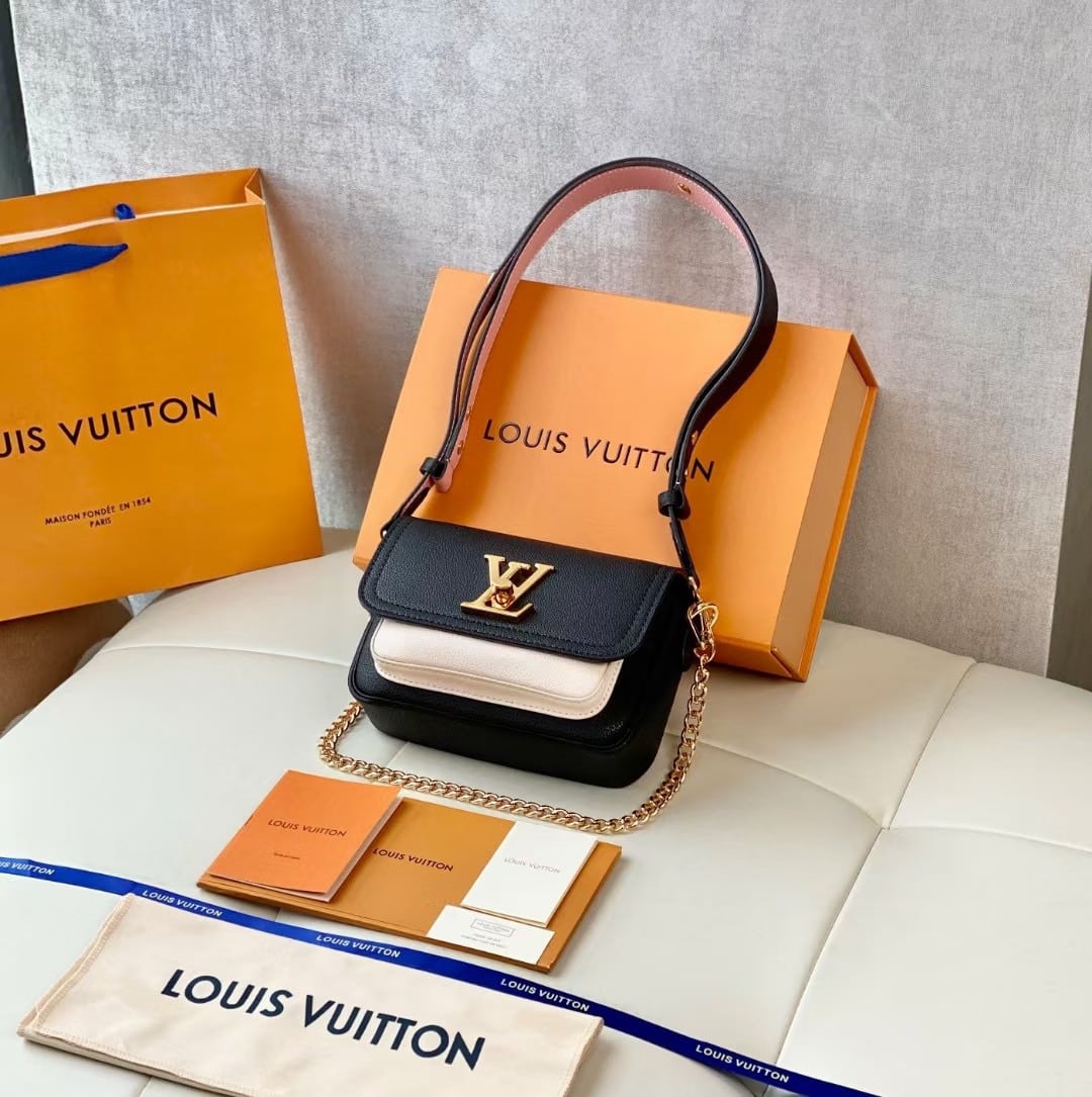 LOUIS VUITTON LOCKME TENDER 19CM BLACK M58557 - Image 10