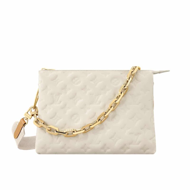 LOUIS VUITTON COUSSIN PM CREAM 26CM M57793
