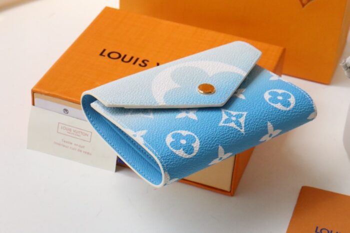 Alternative view of Louis Vuitton Monogram Victorine Wallet Blue M80387