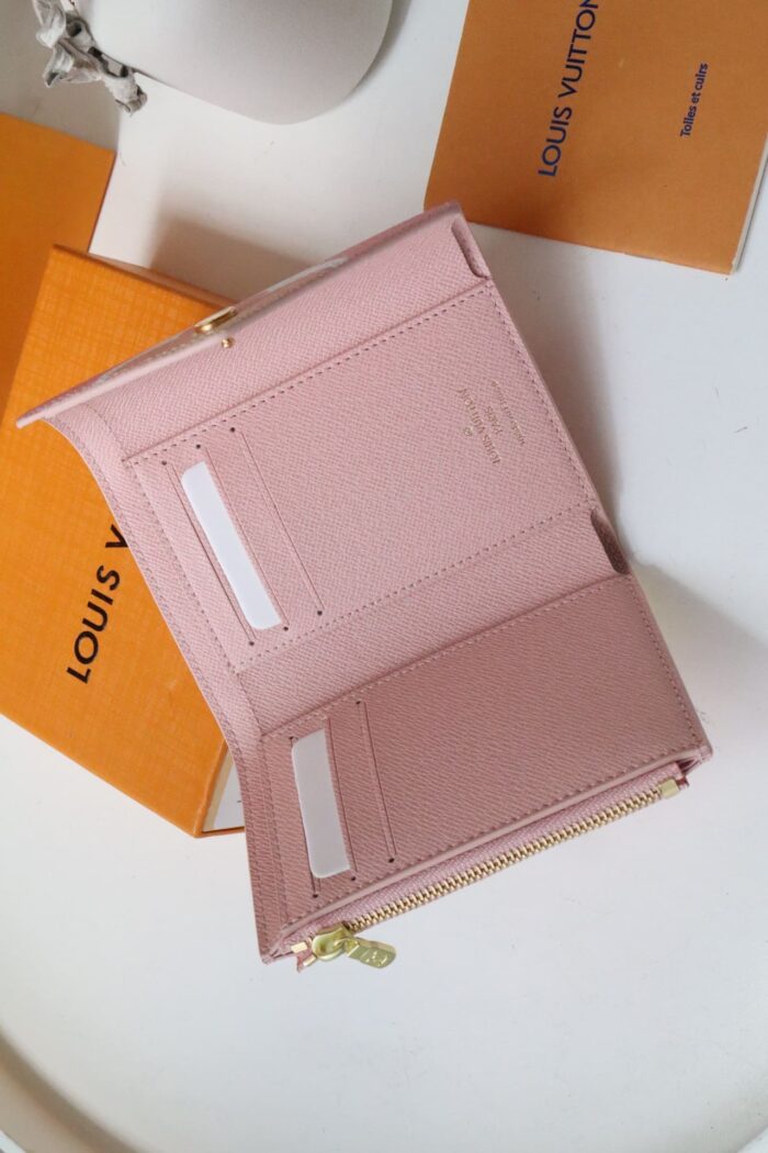 Alternative view of Louis Vuitton Monogram Victorine Wallet Pink M80387