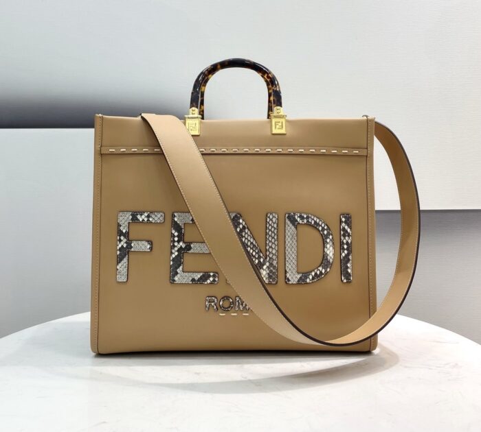 Alternative view of FENDI SUNSHINE MEDIUM BROWN 8BH386AHN5F1FEO