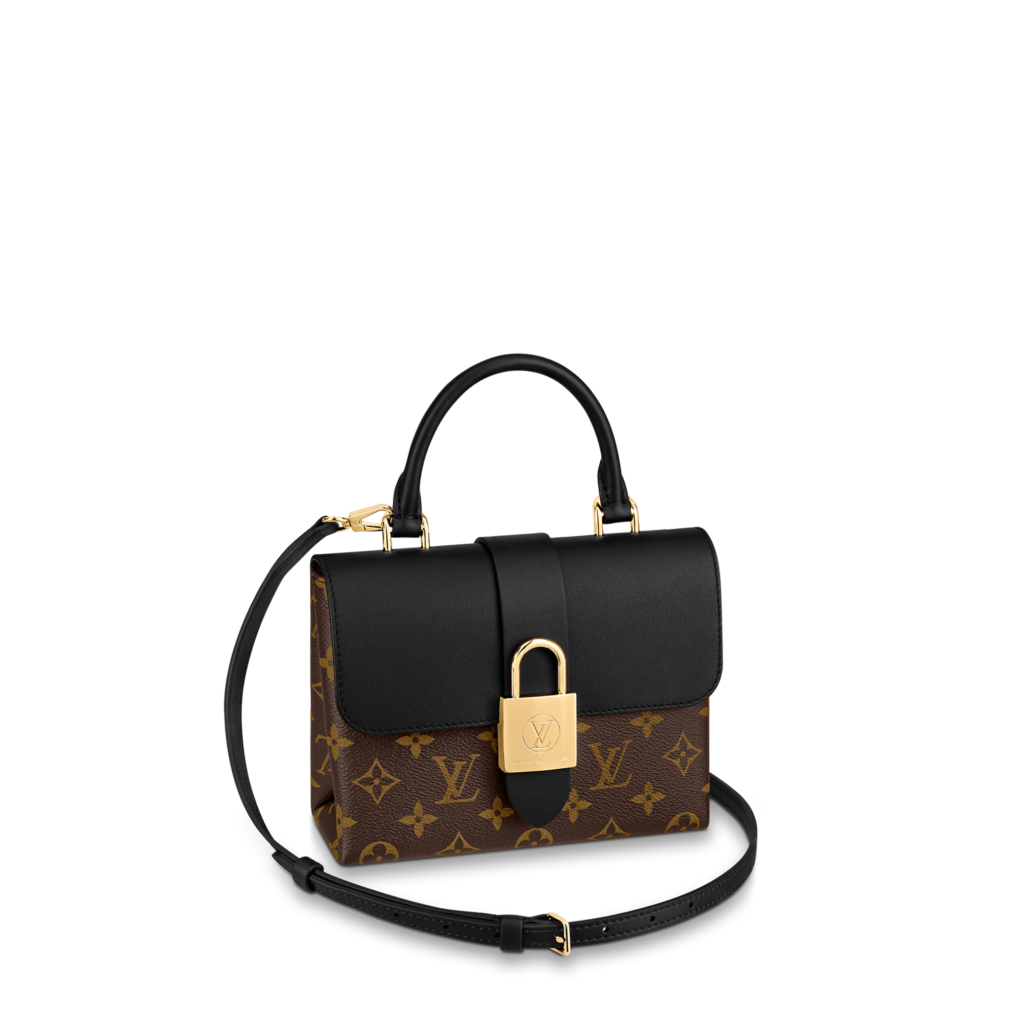 LOUIS VUITTON LOCKY BB BLACK M44141
