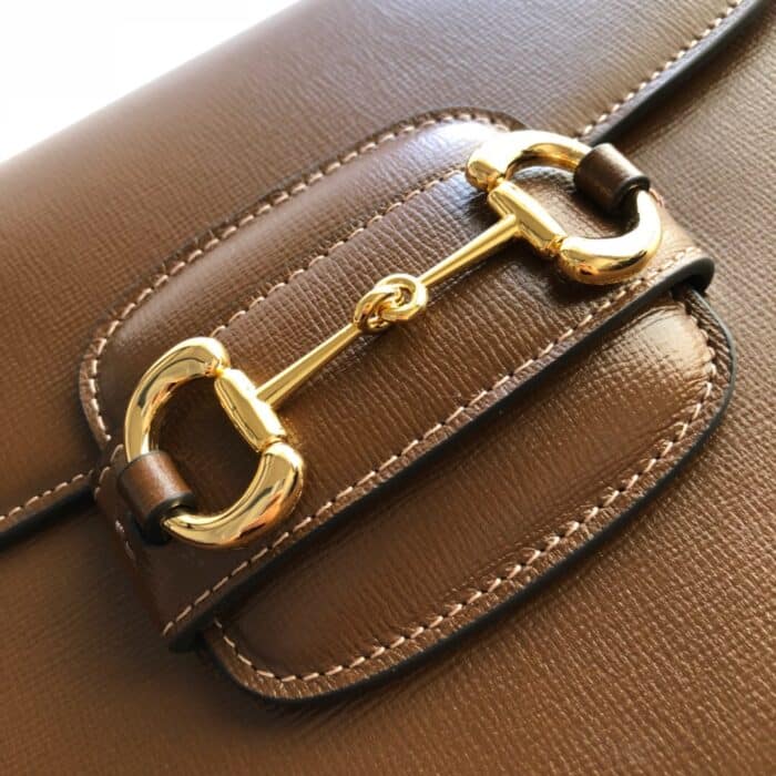 Alternative view of GUCCI HORSEBIT 1955 SHOULDER BAG BROWN 25CM 602204 1DB0G 2361