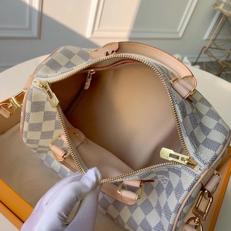 LOUIS VUITTON SPEEDY BANDOULIÈRE 30 DAMIER AZUR 30CM N41373 - Image 3