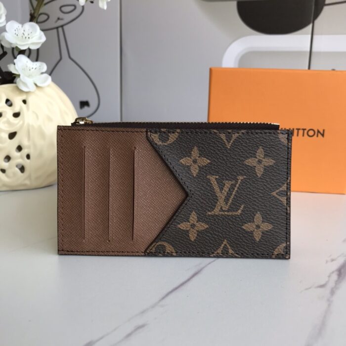 Alternative view of LOUIS VUITTON COIN CARD HOLDER TAIGARAMA 14.5CM BROWN M30271