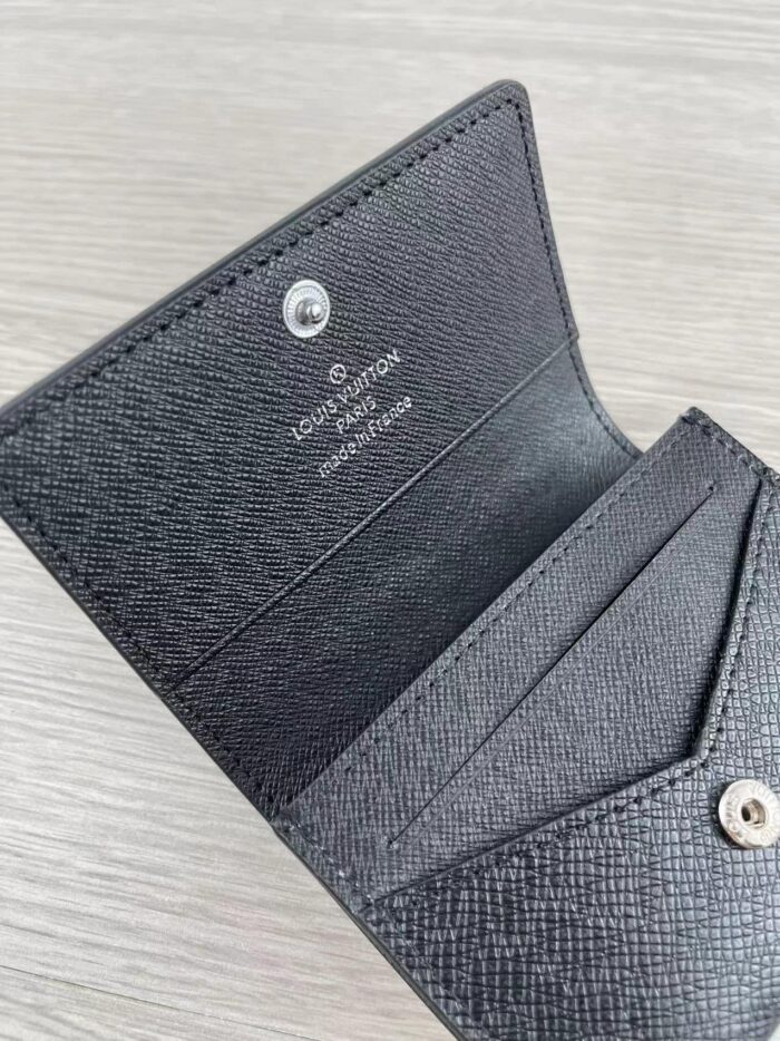 Alternative view of LOUIS VUITTON ENVELOPPE CARD HOLDER BLACK M63801