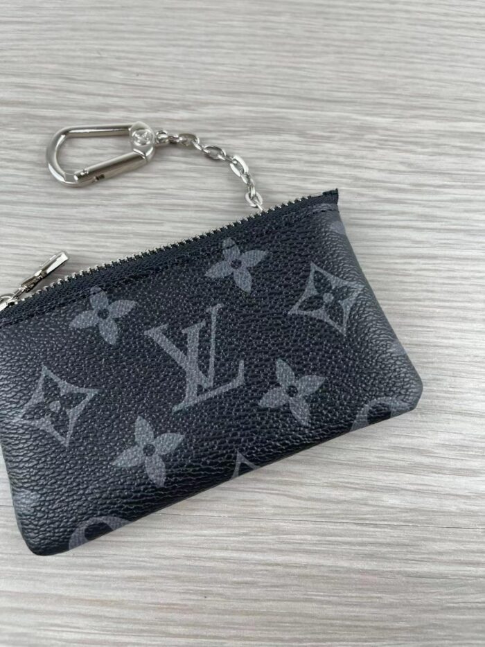 Alternative view of LOUIS VUITTON MONOGRAM KEY POUCH BLACK M62650