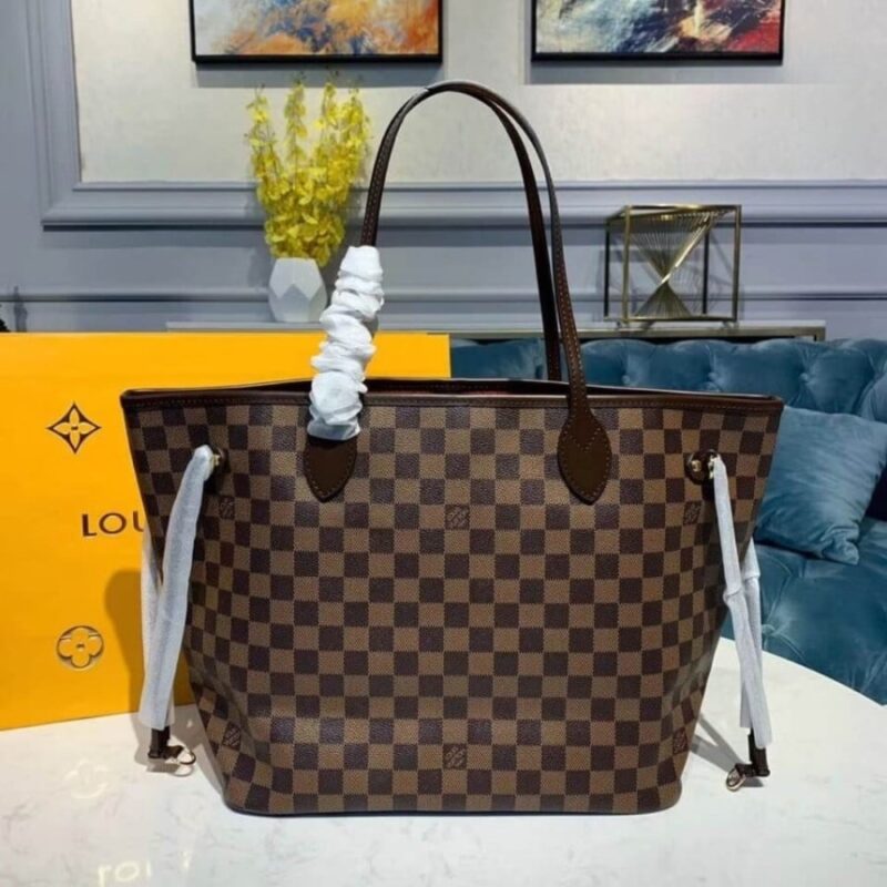 Alternative view of LOUIS VUITTON NEVERFULL MM DAMIER EBENE 31CM N41358
