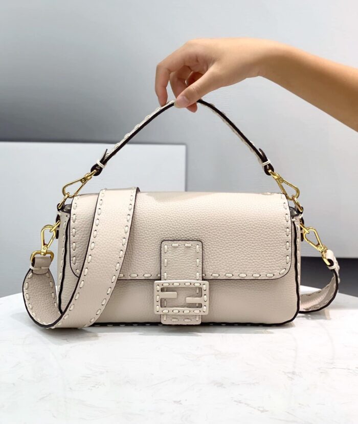 Alternative view of FENDI BAGUETTE WHITE 8BR600AH95F0VWM
