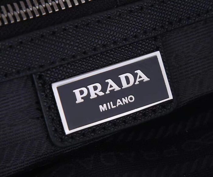 Alternative view of PRADA RE-NYLON SHOULDER BAG BLACK 1BC167RV44F0002VB1M
