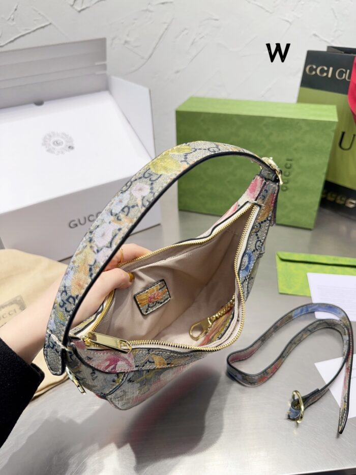 Alternative view of GUCCI OPHIDIA GG FLORA MINI BAG 21CM 658551 FABAI 4073