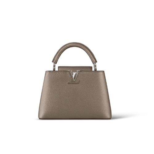 LOUIS VUITTON CAPUCINES GRAY 21CM M21102