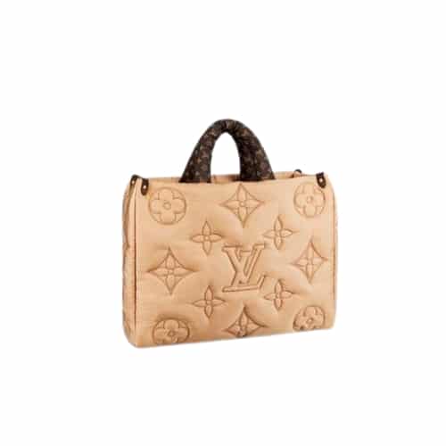 LOUIS VUITTON ONTHEGO MM BROWN 34CM